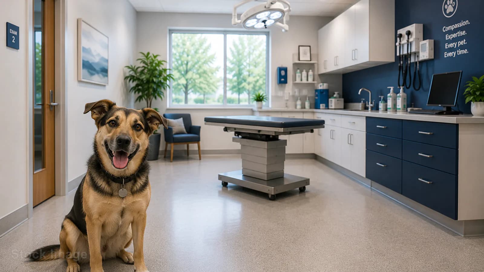Stock veterinary care image — not a photo of Animal Dermatology Clinic - Richmond