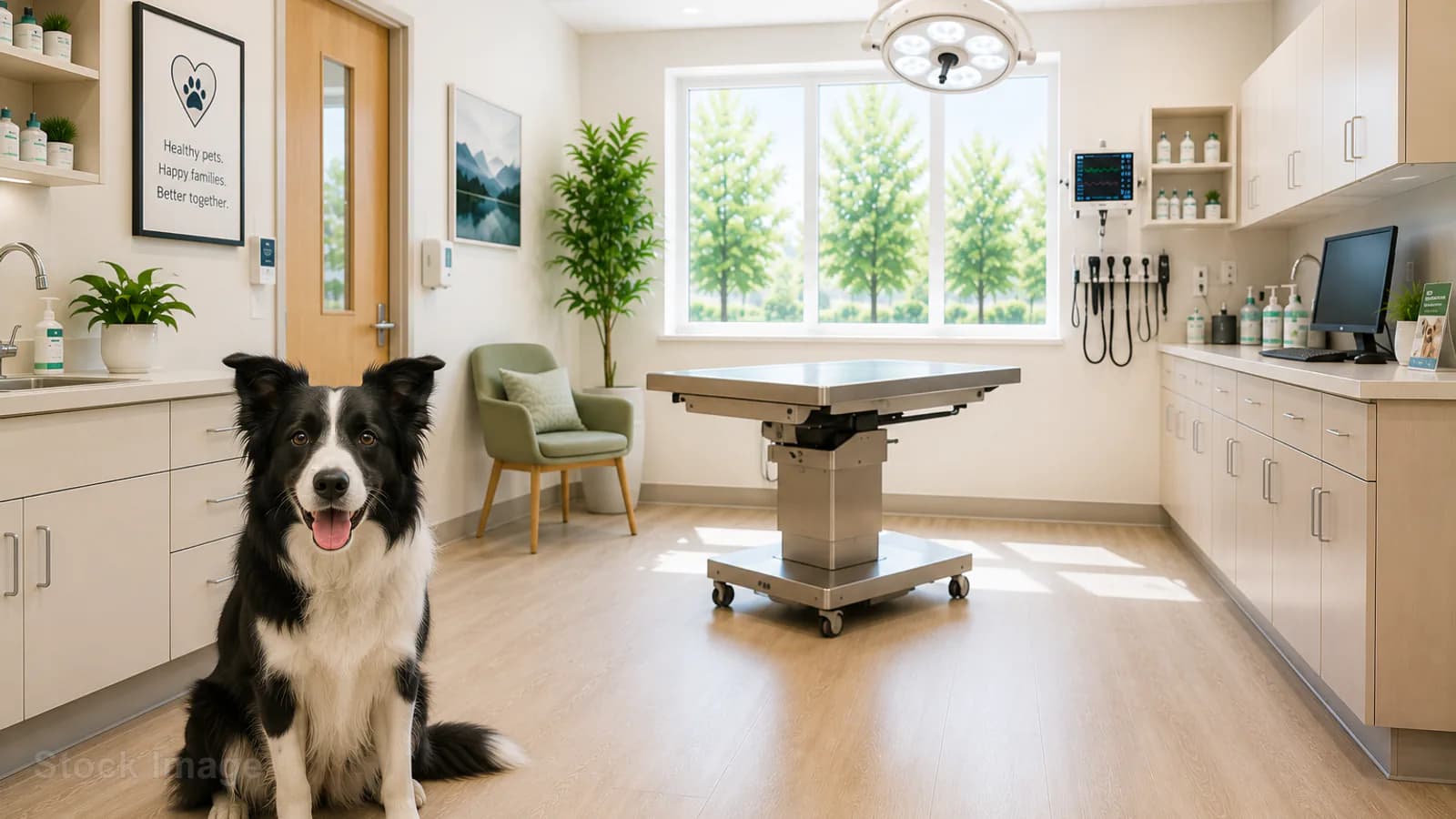 Stock veterinary care image — not a photo of PetCure Oncology Clifton