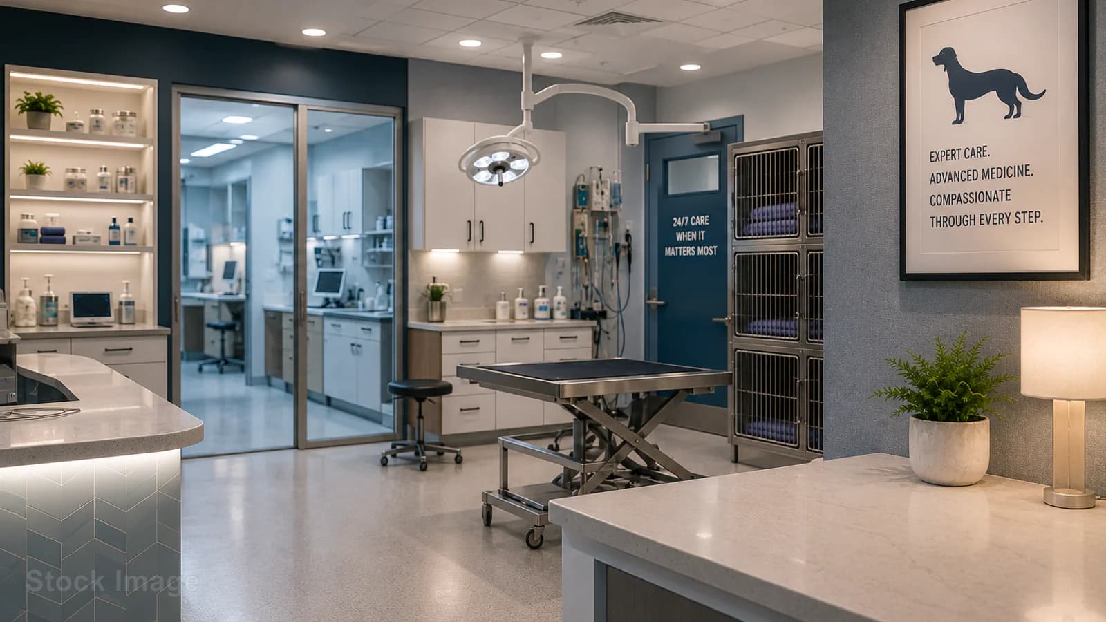 Stock veterinary care image — not a photo of Veterinary Vision of Rochester