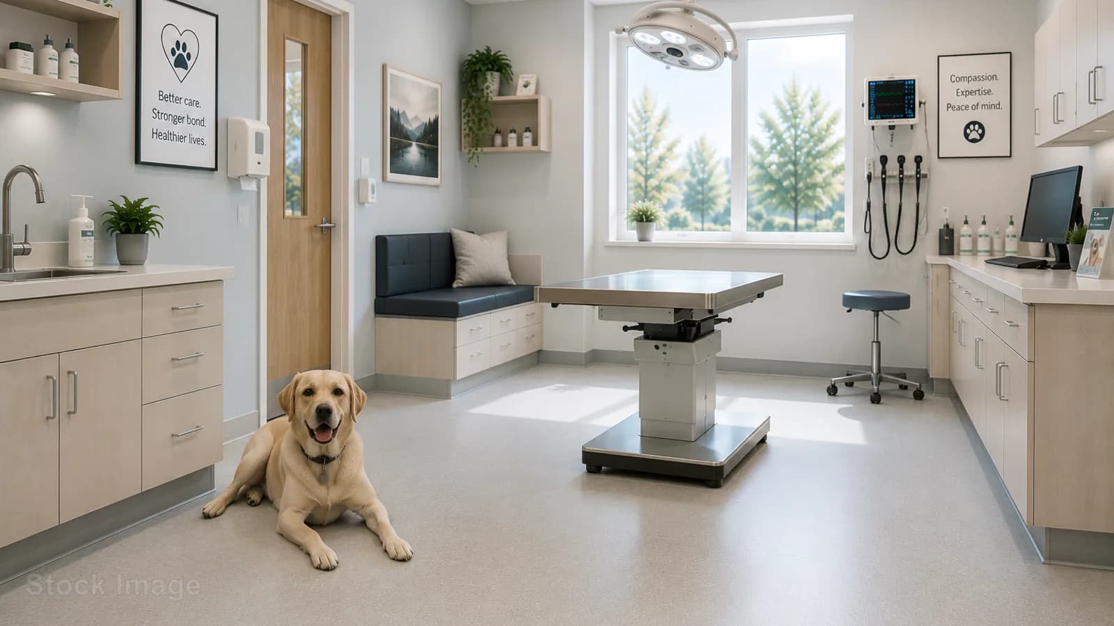 Stock veterinary care image — not a photo of VEG Chantilly — 24 Hour Emergency Vet