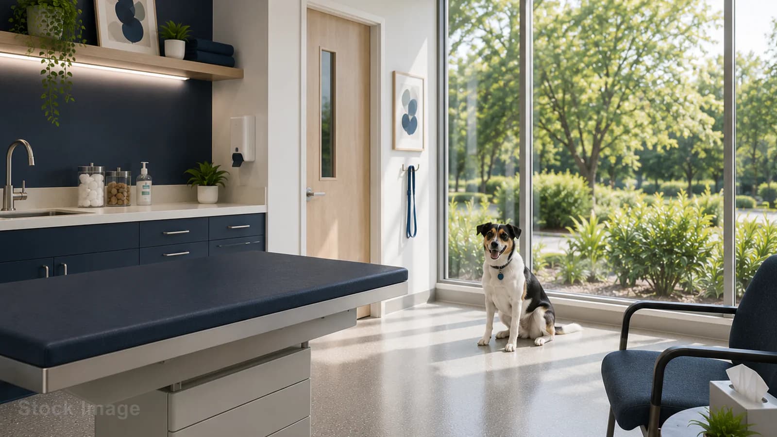 Stock veterinary care image — not a photo of Virginia Veterinary Centers - Short Pump