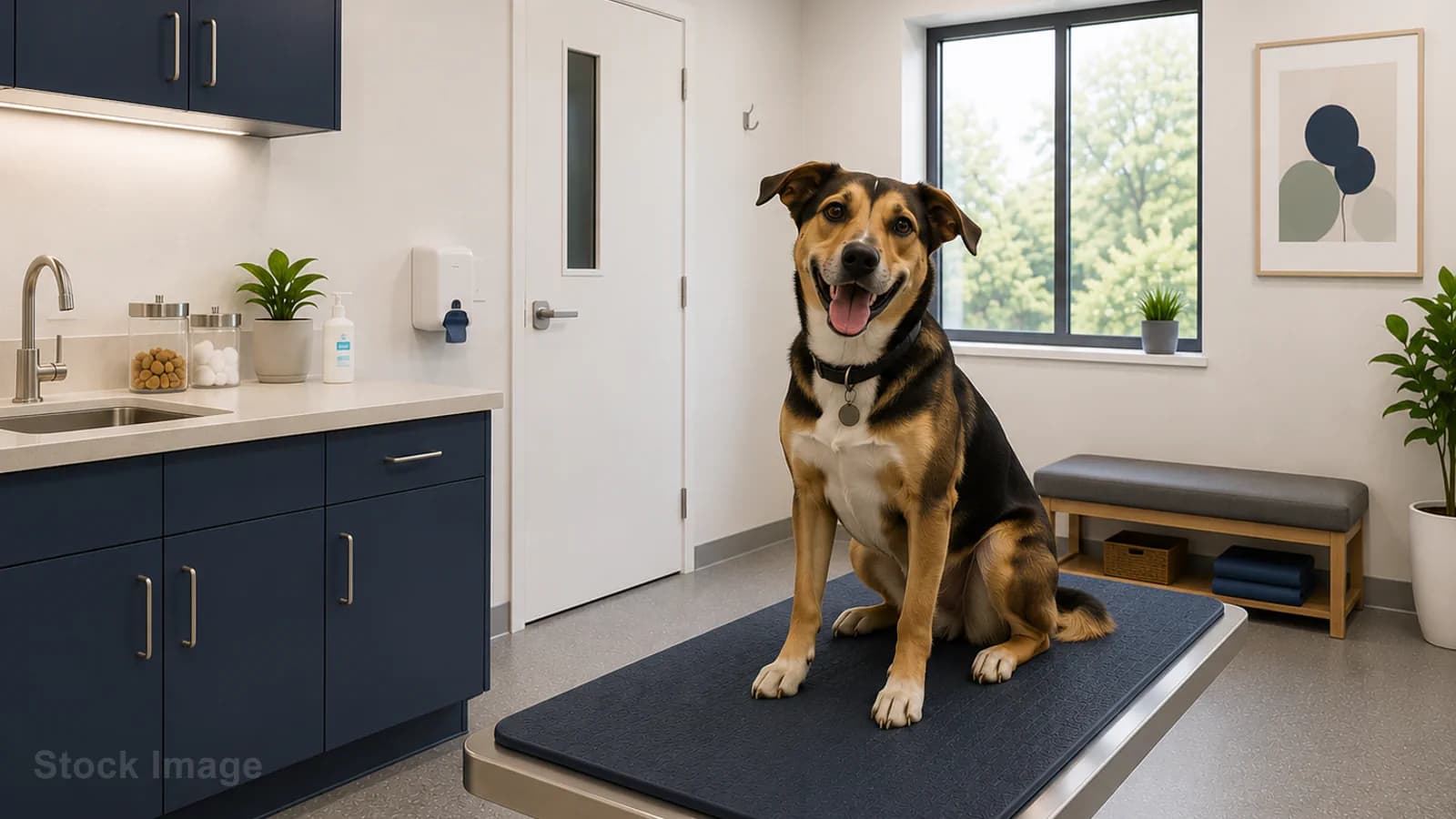 Stock veterinary care image — not a photo of Cary Street Veterinary Hospital