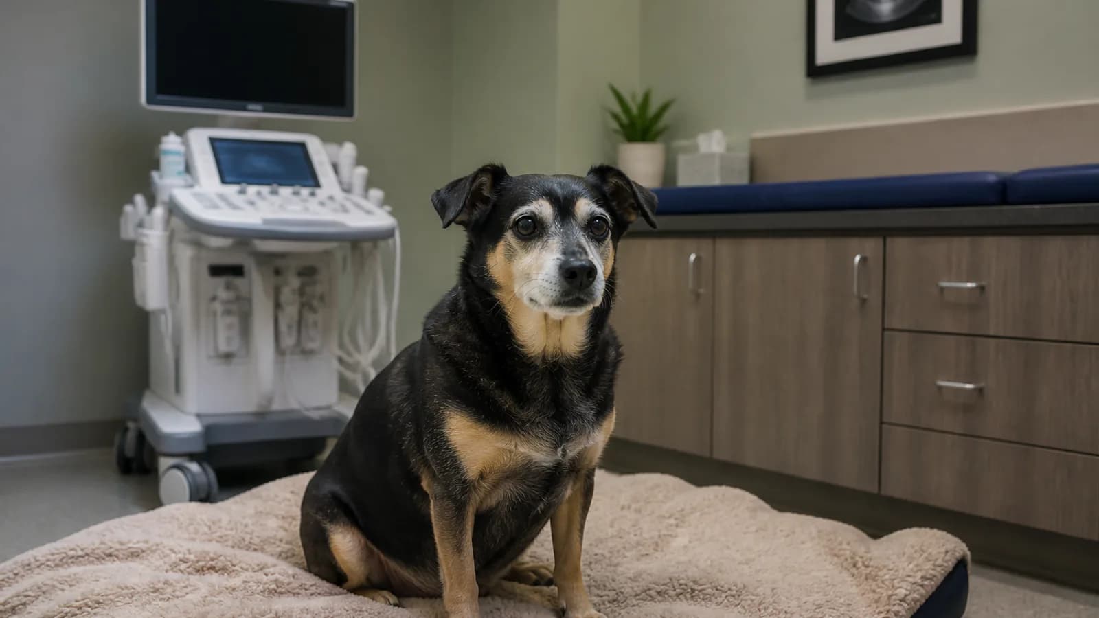 Stock veterinary care image — not a photo of PetCure Oncology Clifton