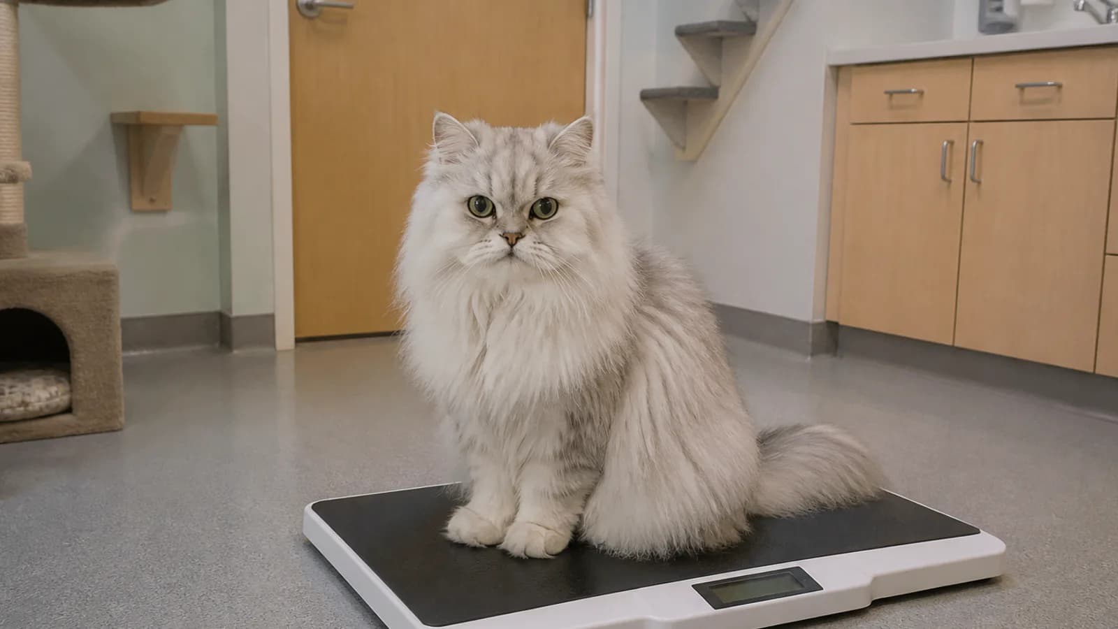 Stock veterinary care image — not a photo of Just Cats Veterinary Hospital