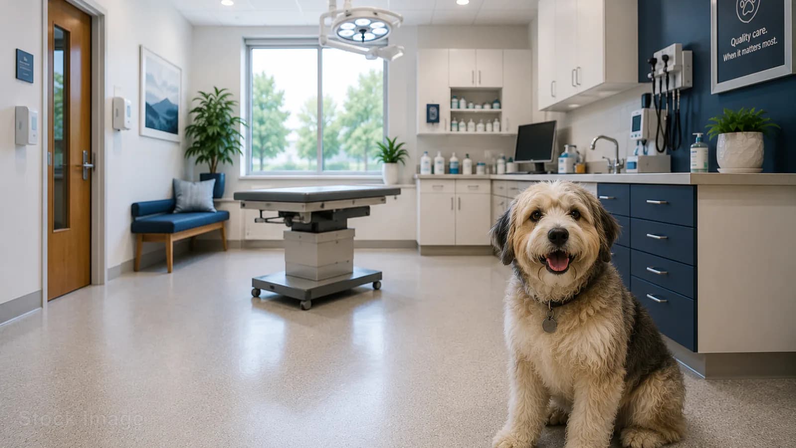 Stock veterinary care image — not a photo of Partner Veterinary Emergency & Specialty Center