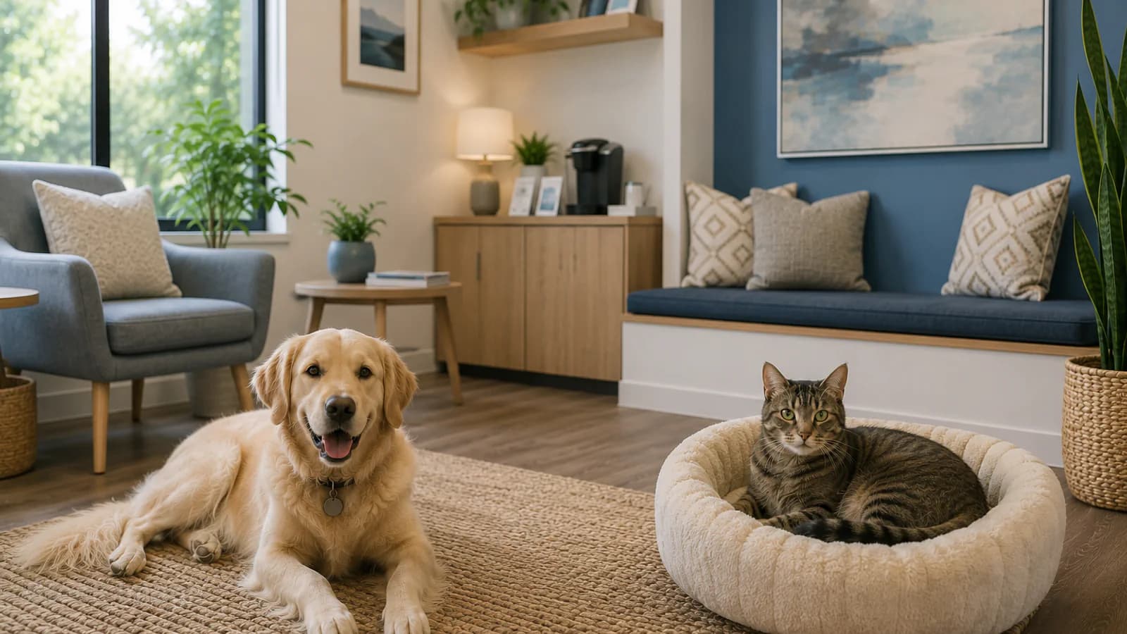 Stock veterinary care image — not a photo of Vetco Total Care Animal Hospital in Fairview Park