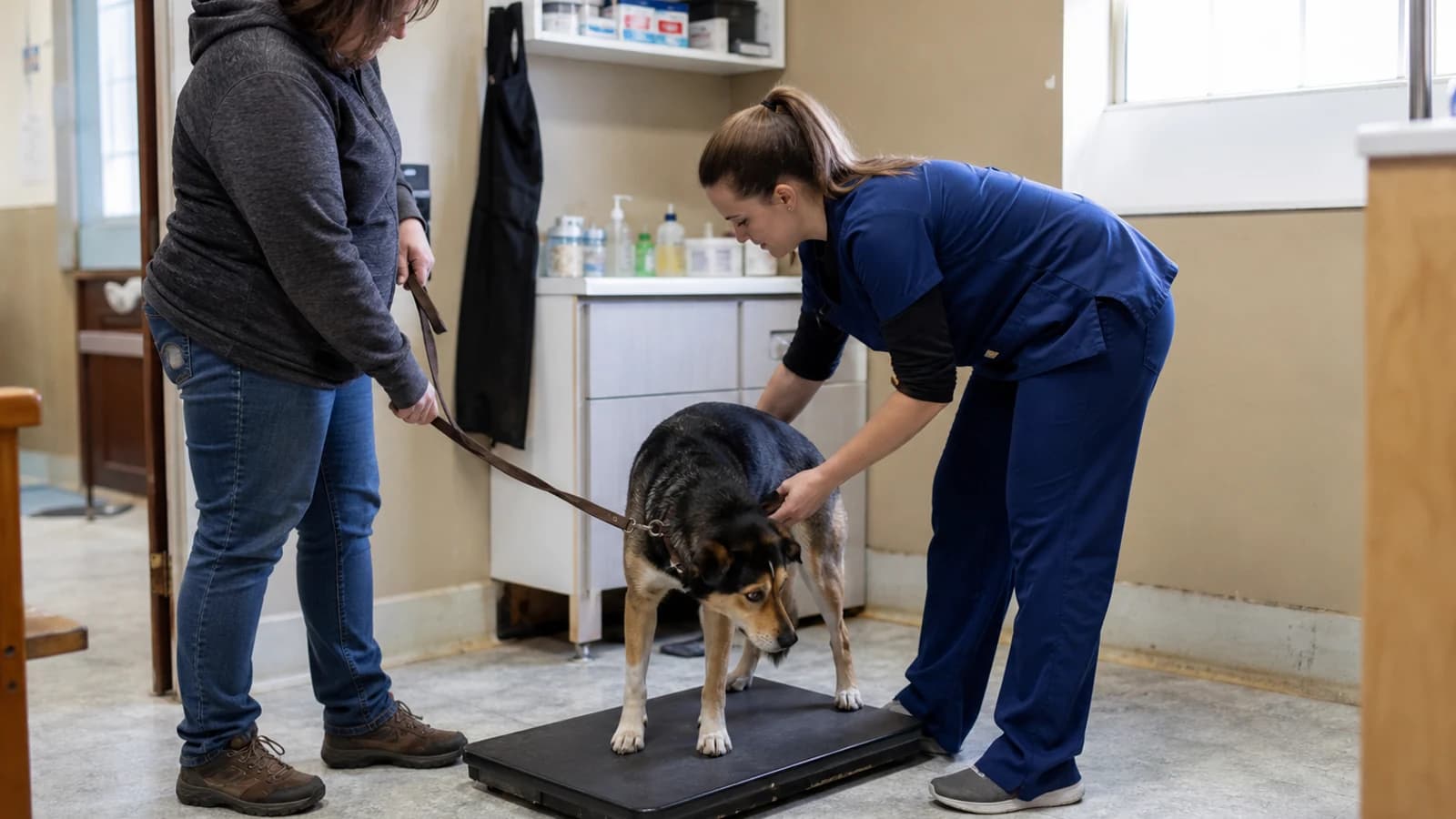 Stock veterinary care image — not a photo of Dr. Nina's Animal Hospital
