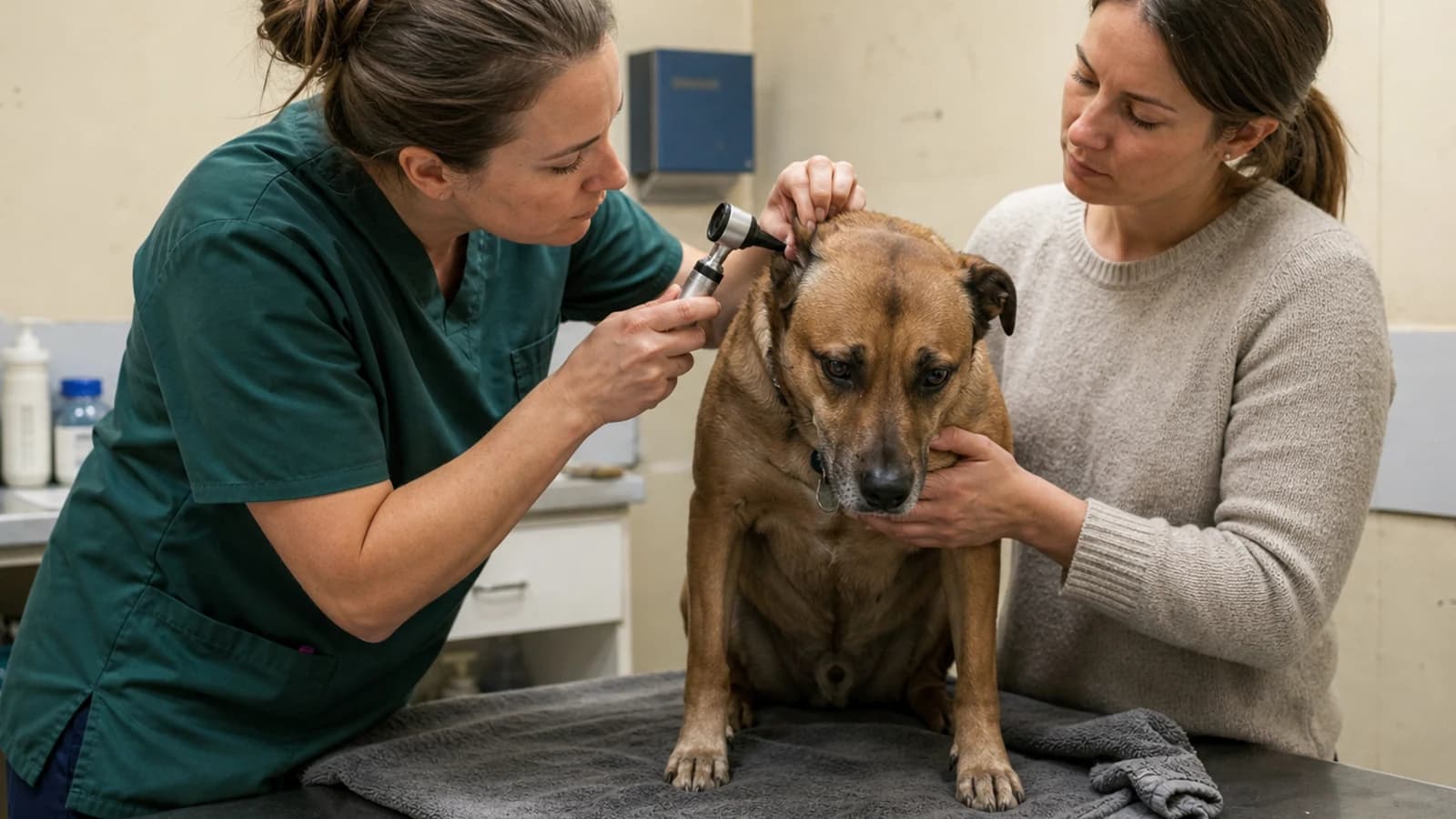 Stock veterinary care image — not a photo of Clark Road Animal Clinic