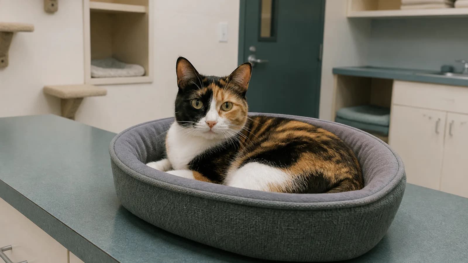 Stock veterinary care image — not a photo of Just Pets Veterinary Hospital